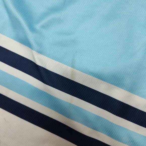 Chicago White Sox Shirt Mens Medium Blue White MLB Baseball Lace Up Jersey - Picture 7 of 10